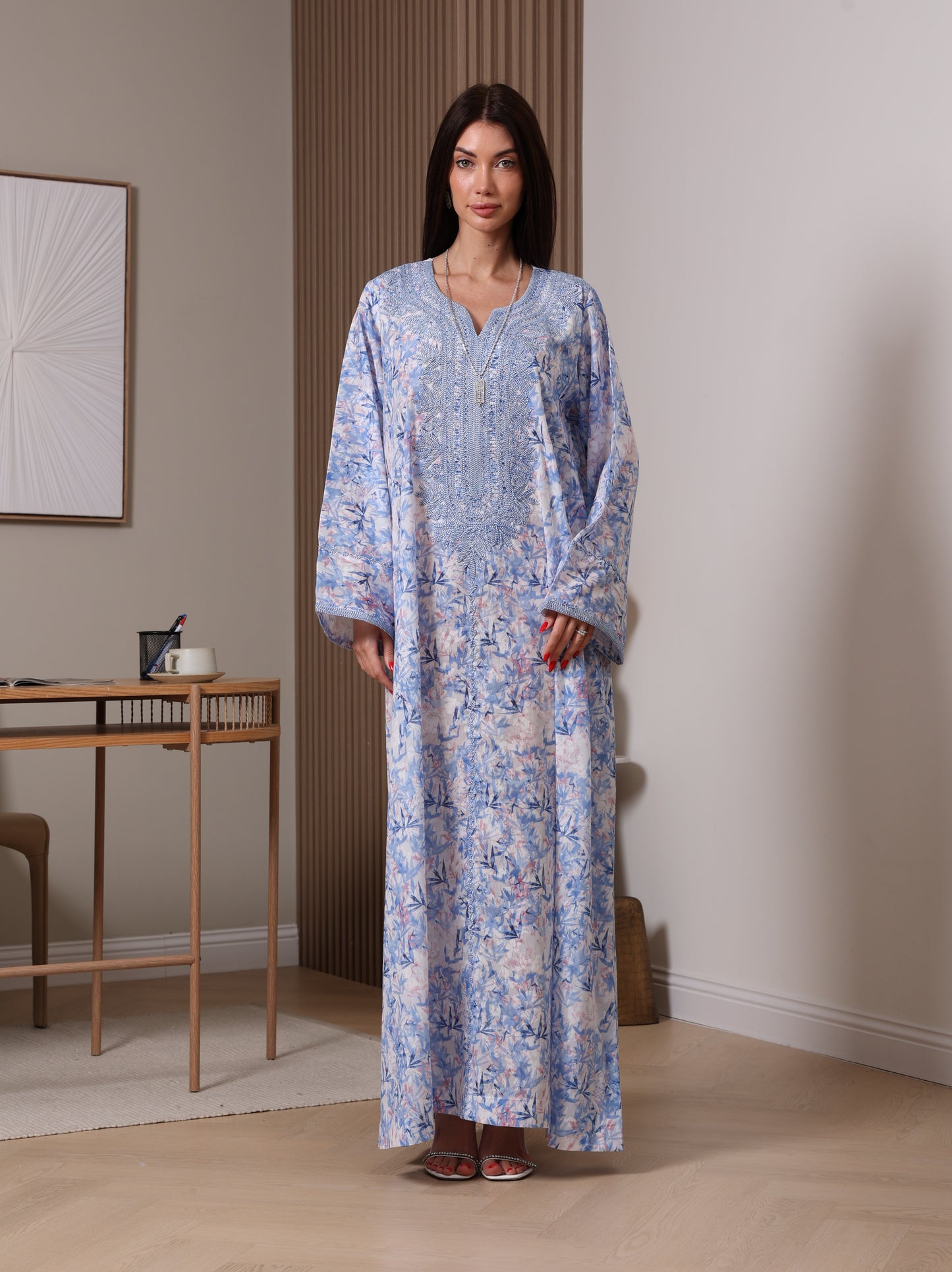 Cerulean Breeze Kaftan