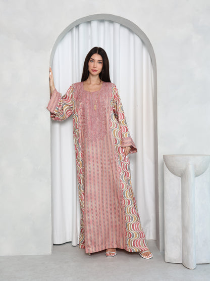 Blush Wave Kaftan