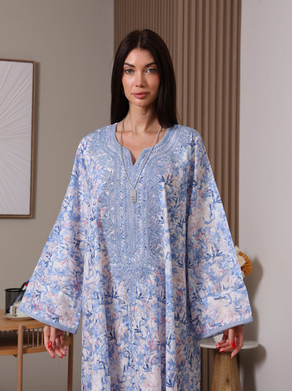 Cerulean Breeze Kaftan