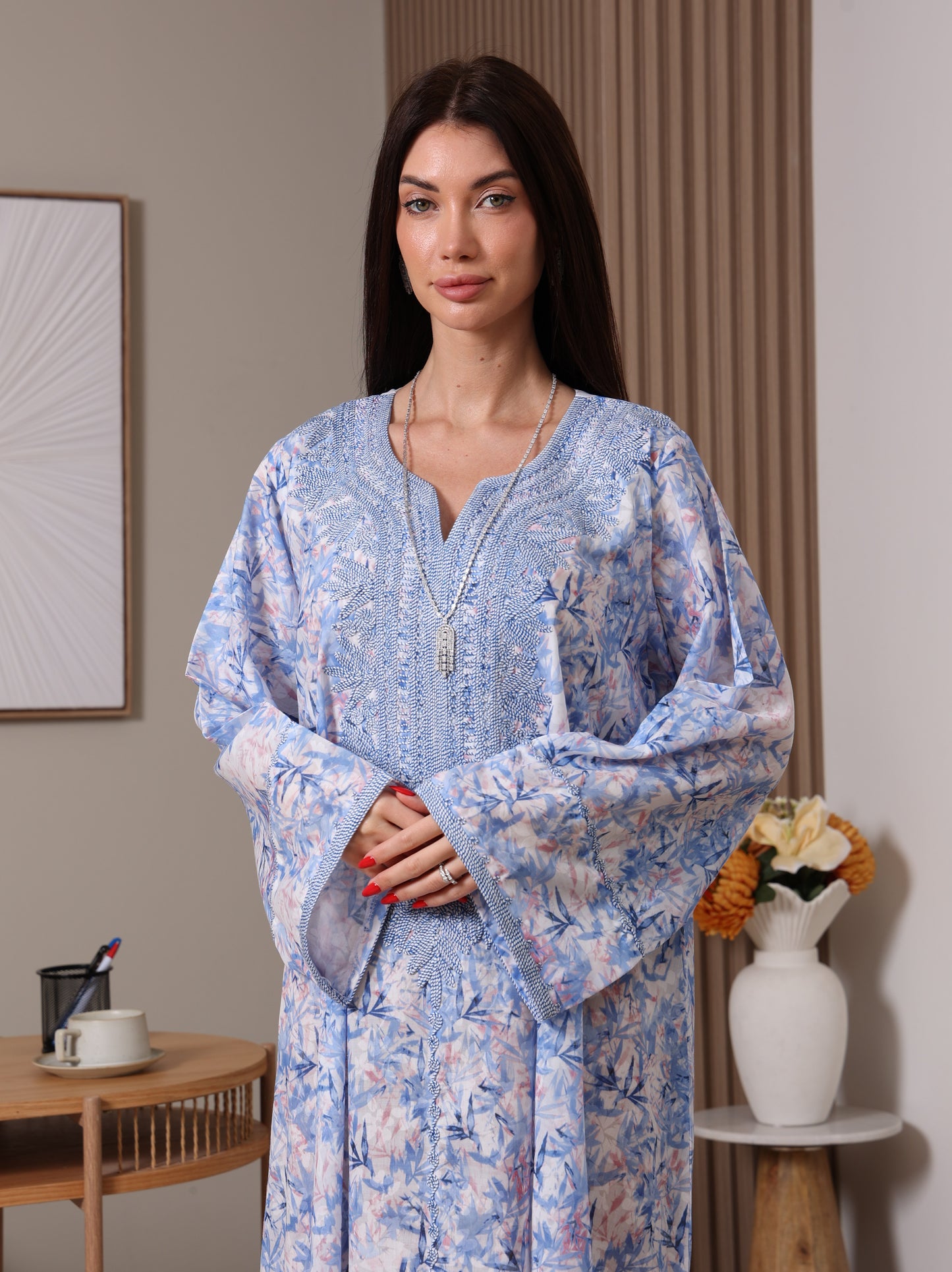 Cerulean Breeze Kaftan