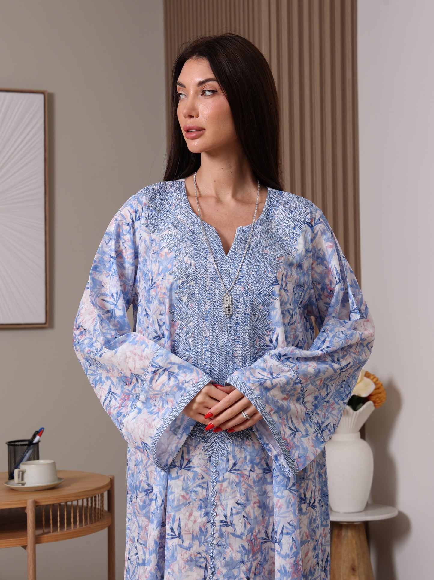 Cerulean Breeze Kaftan