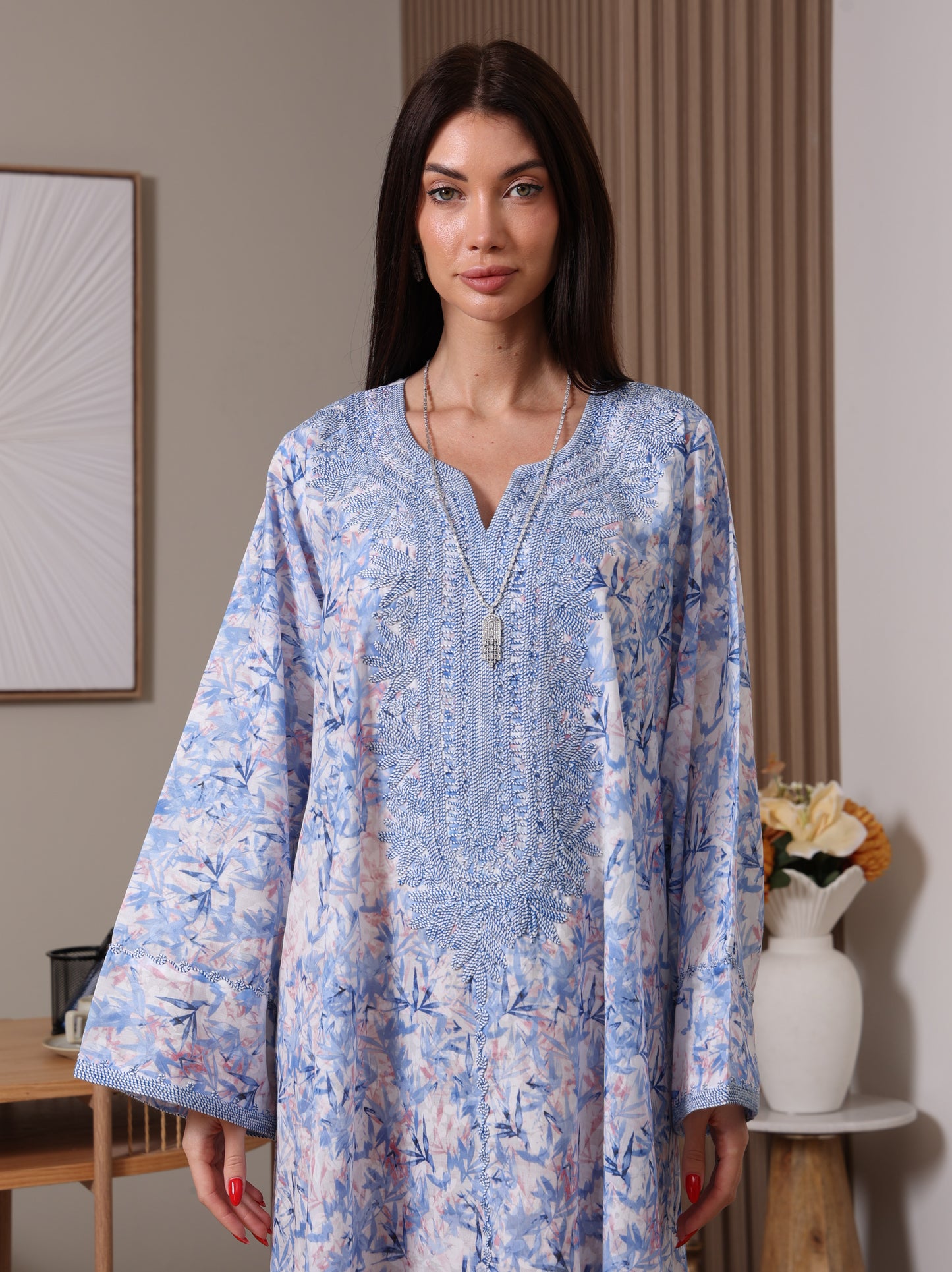 Cerulean Breeze Kaftan