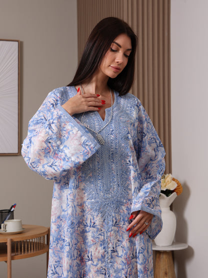 Cerulean Breeze Kaftan