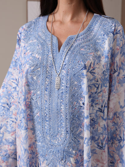 Cerulean Breeze Kaftan