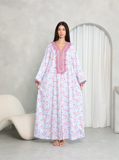 Sky Blossom Kaftan