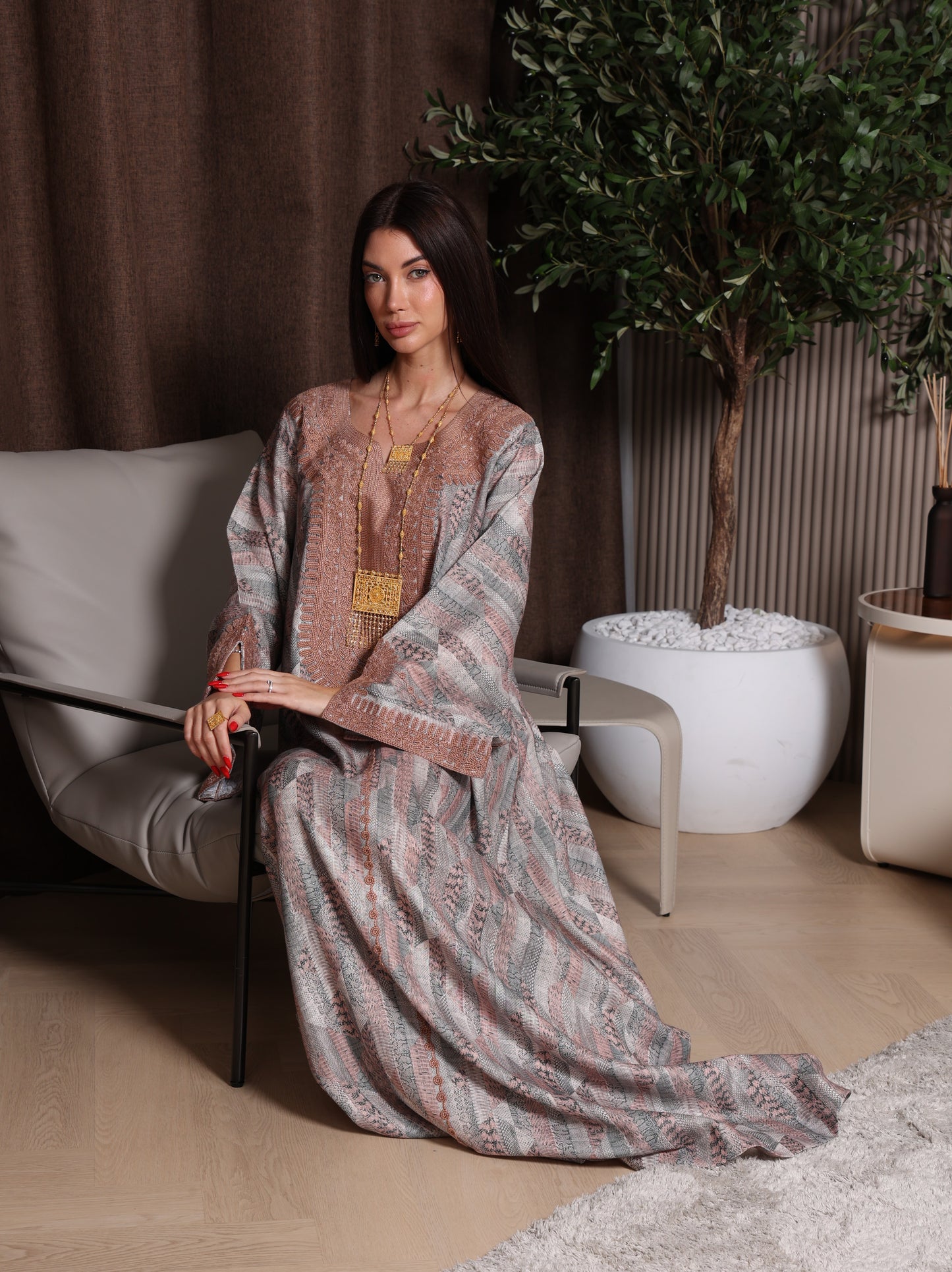 Copper Horizon Kaftan
