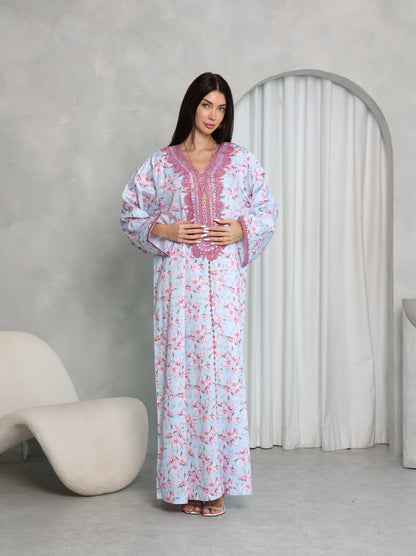 Sky Blossom Kaftan