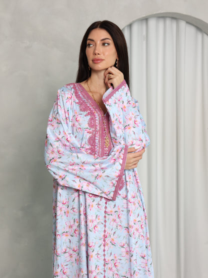 Sky Blossom Kaftan