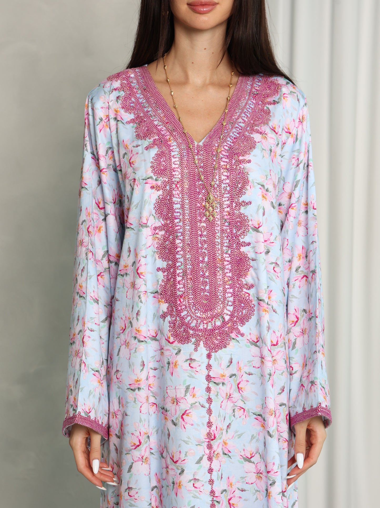 Sky Blossom Kaftan