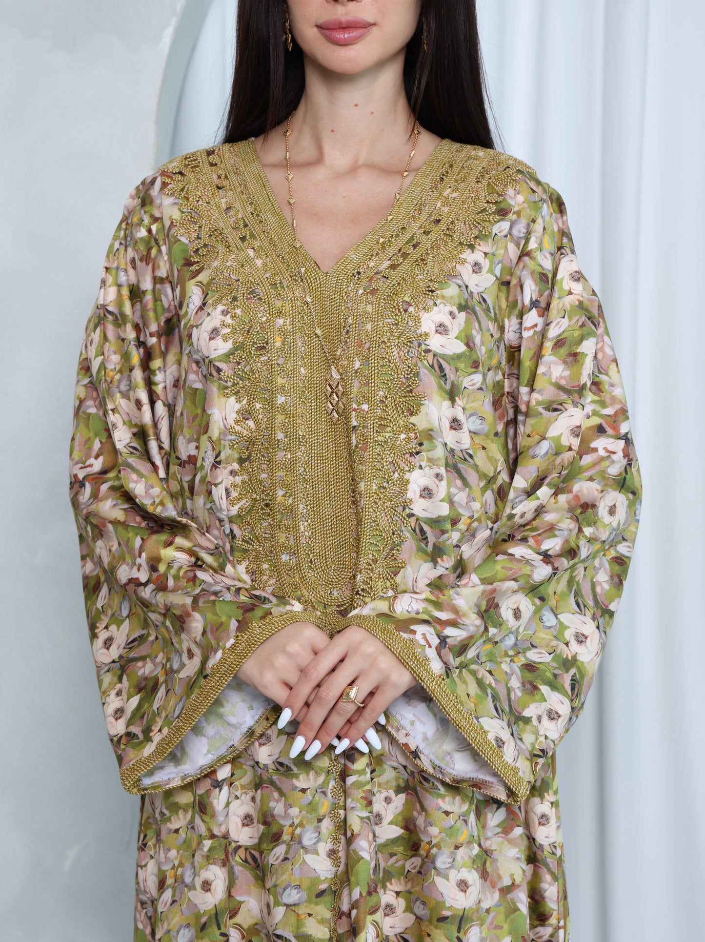 Olive Meadow Kaftan