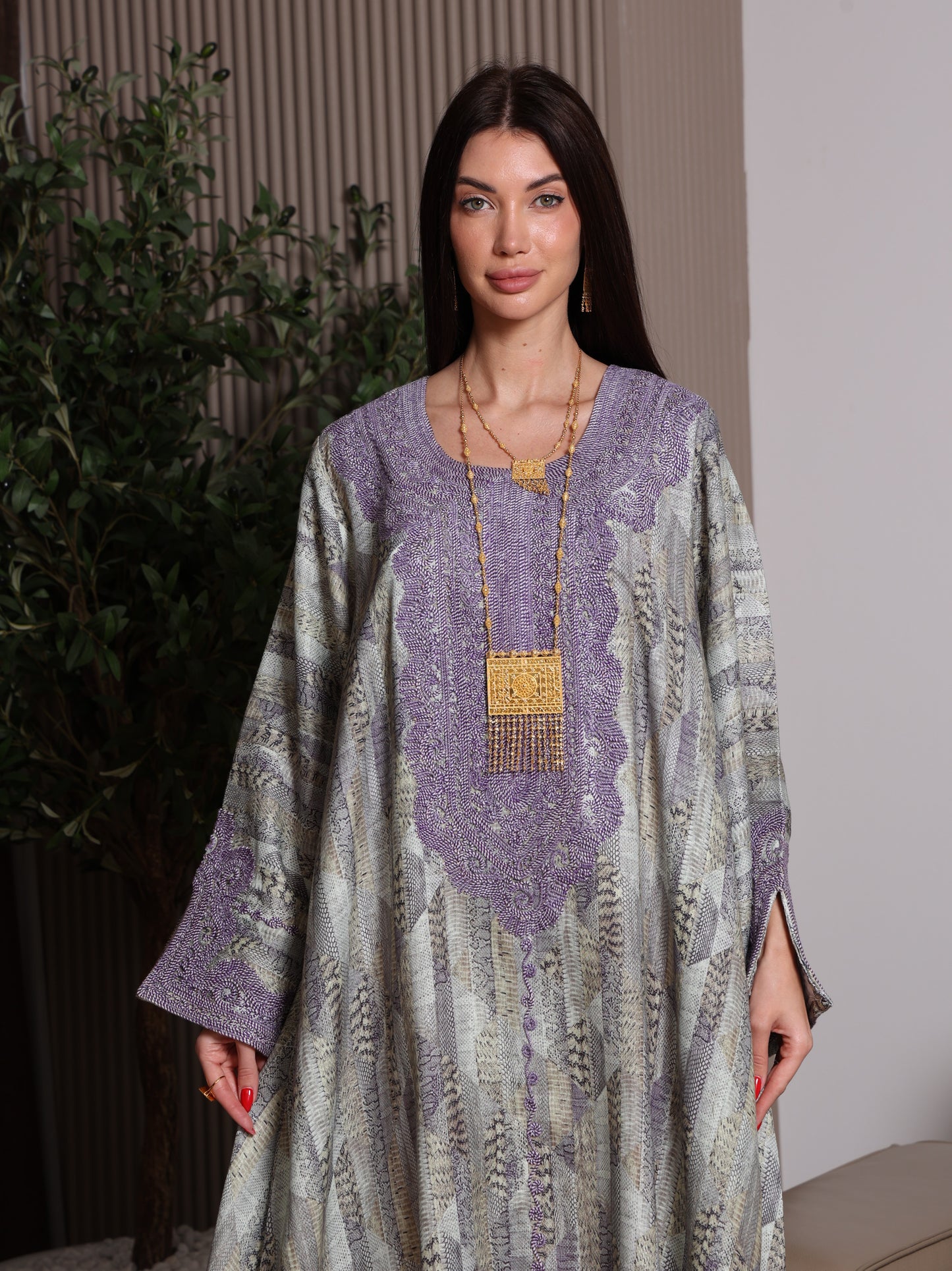 Lavender Mist Kaftan