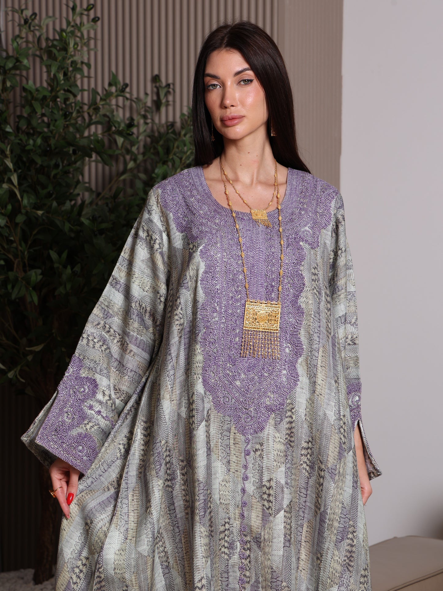 Lavender Mist Kaftan