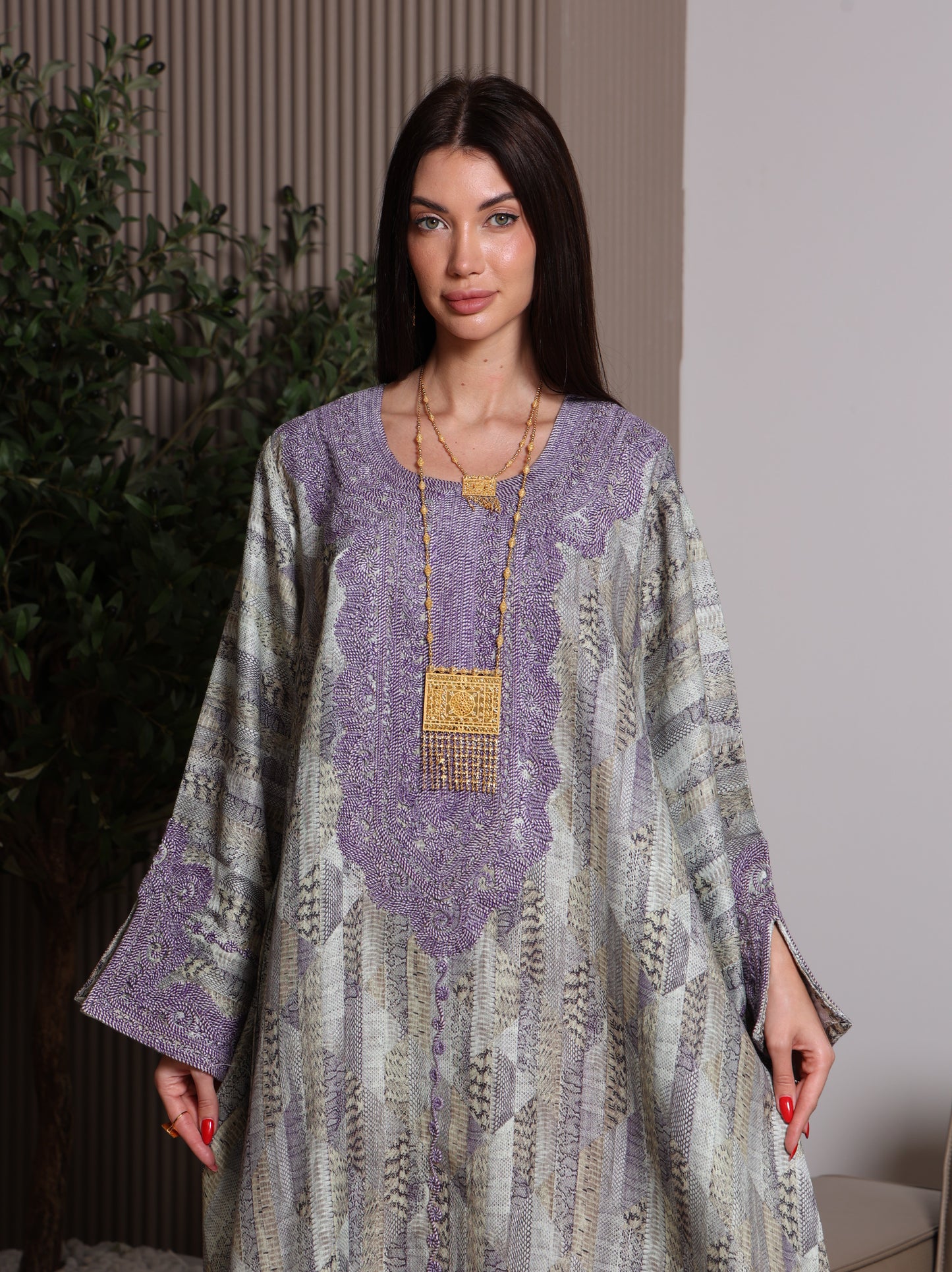 Lavender Mist Kaftan