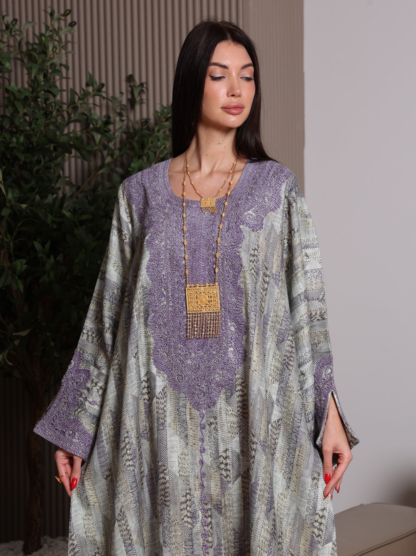 Lavender Mist Kaftan