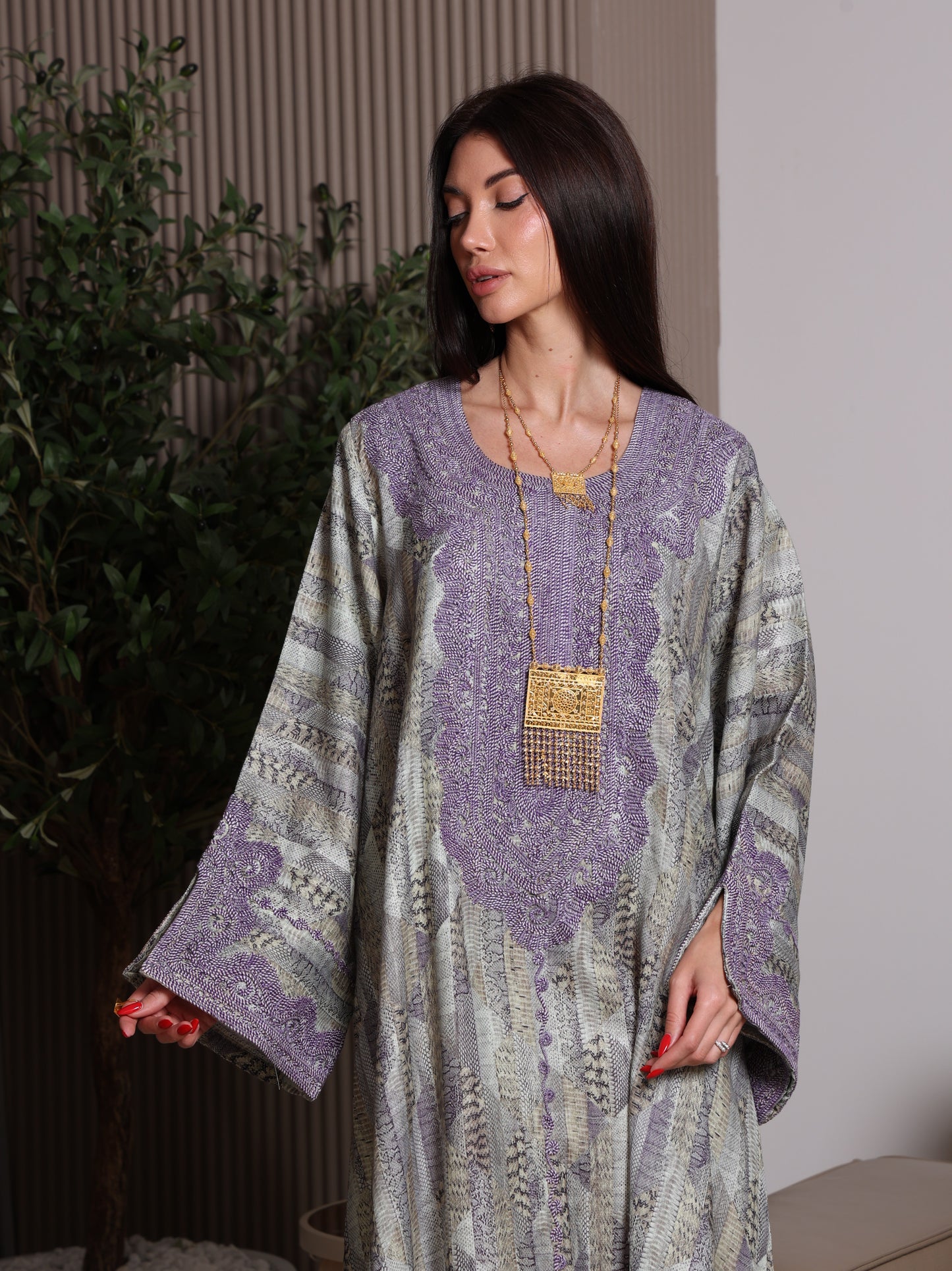 Lavender Mist Kaftan