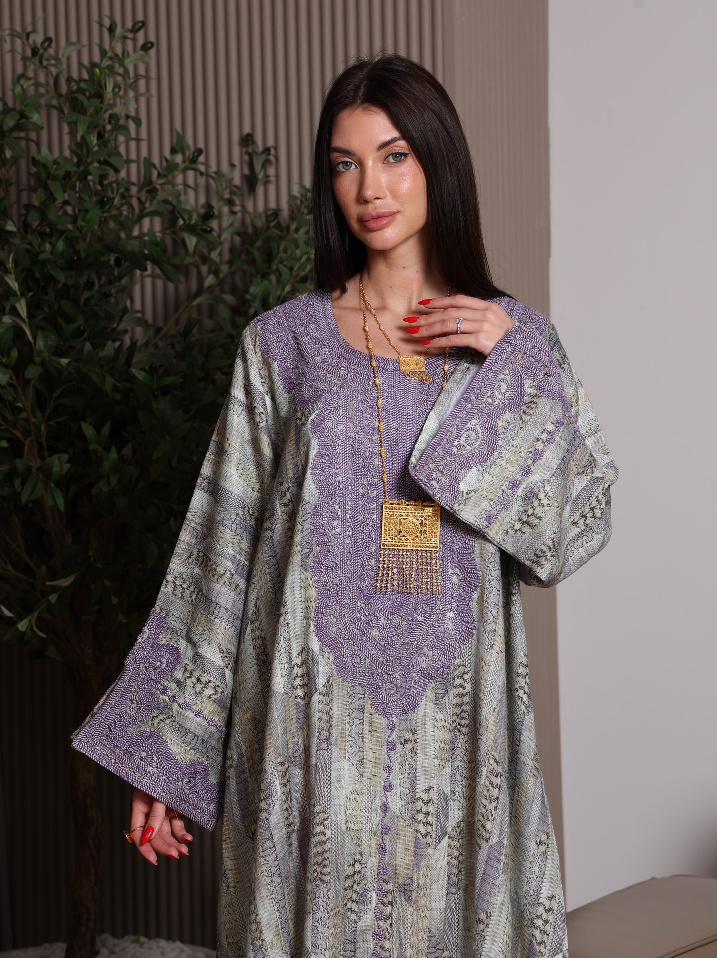 Lavender Mist Kaftan