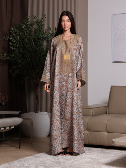 Mocha Mirage Kaftan