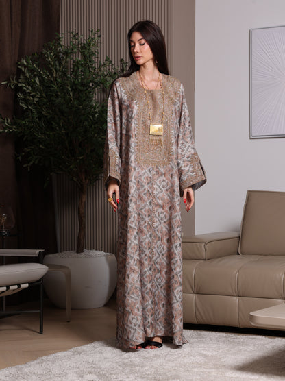 Mocha Mirage Kaftan