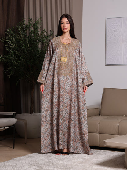 Mocha Mirage Kaftan