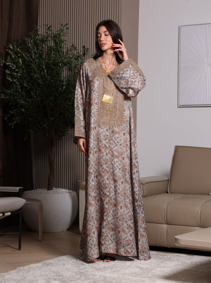 Mocha Mirage Kaftan