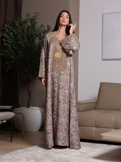 Mocha Mirage Kaftan