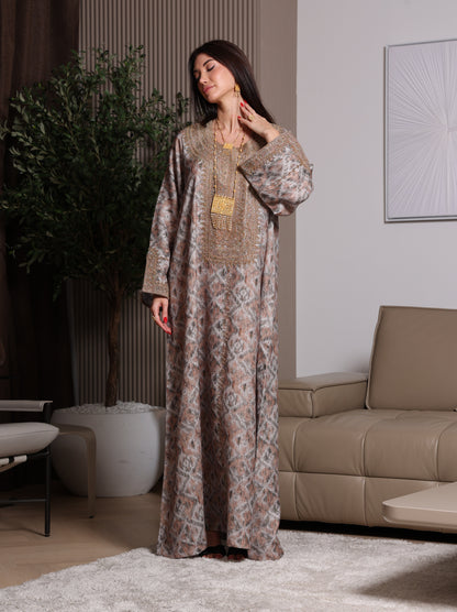 Mocha Mirage Kaftan