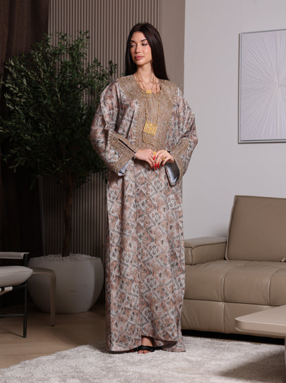Mocha Mirage Kaftan