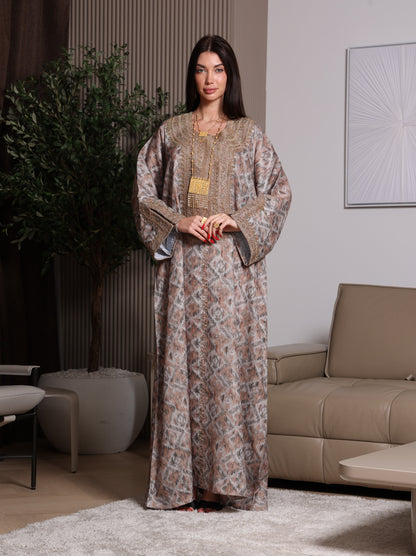 Mocha Mirage Kaftan