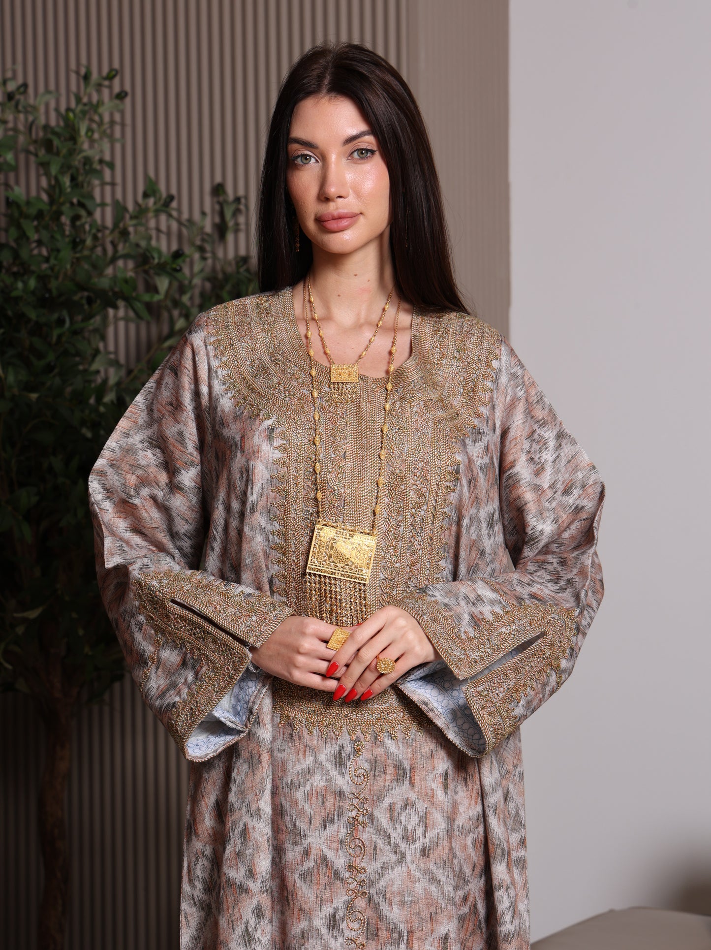 Mocha Mirage Kaftan