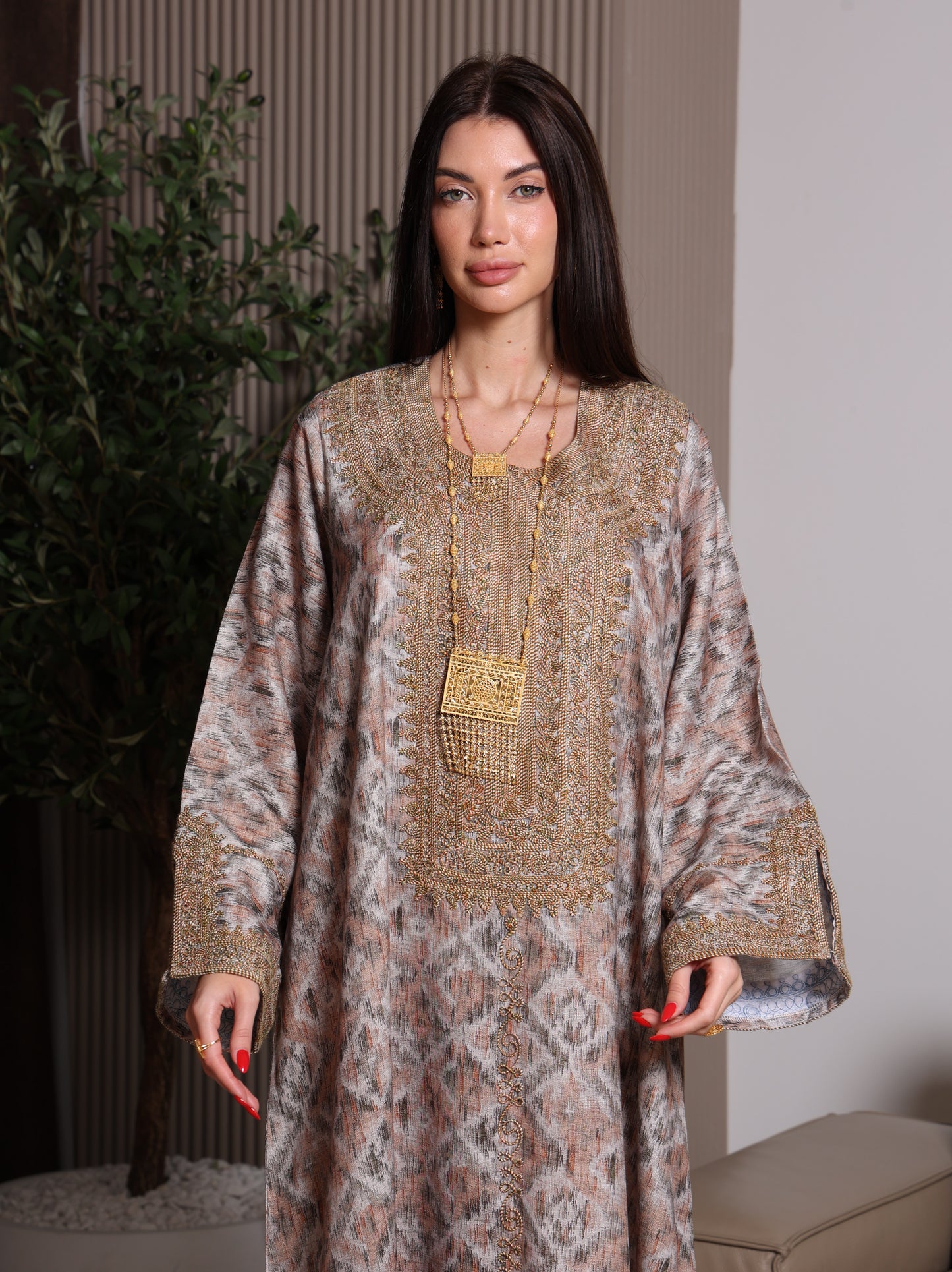 Mocha Mirage Kaftan