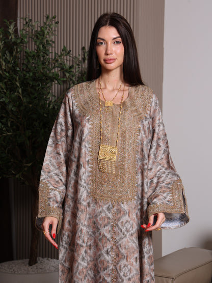 Mocha Mirage Kaftan