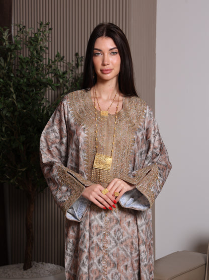 Mocha Mirage Kaftan
