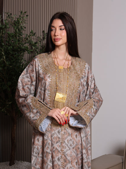 Mocha Mirage Kaftan