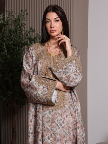 Mocha Mirage Kaftan