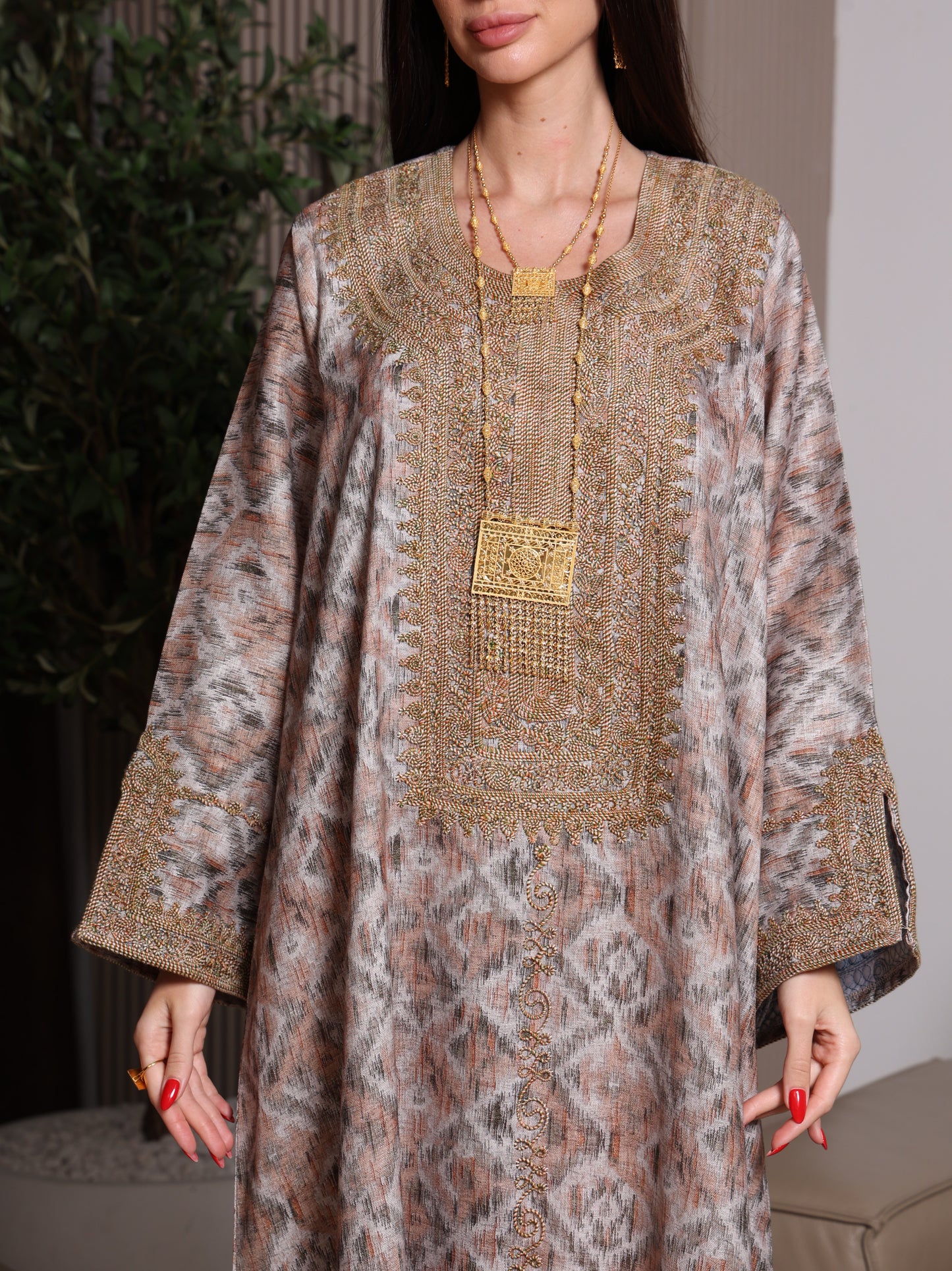 Mocha Mirage Kaftan