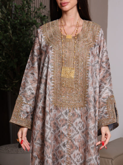 Mocha Mirage Kaftan