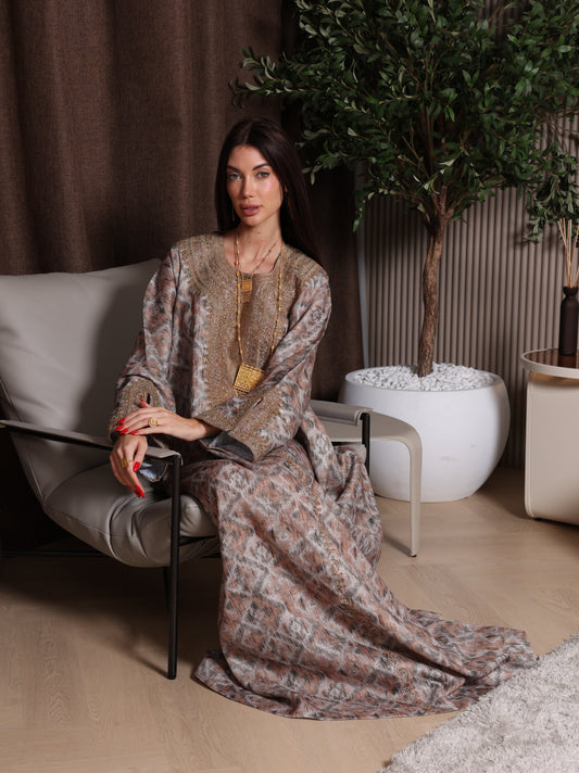 Mocha Mirage Kaftan