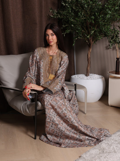 Mocha Mirage Kaftan