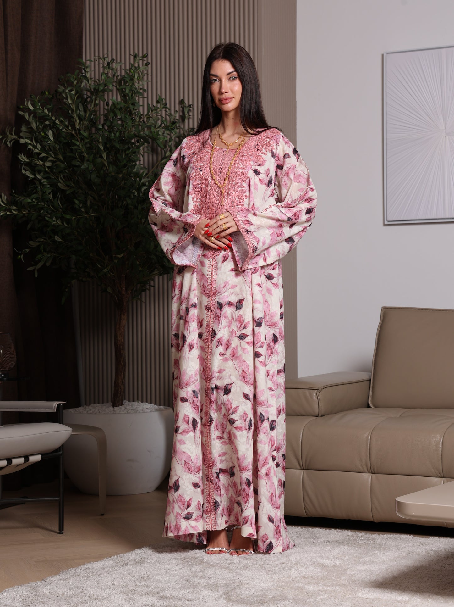 Blush Willow Kaftan