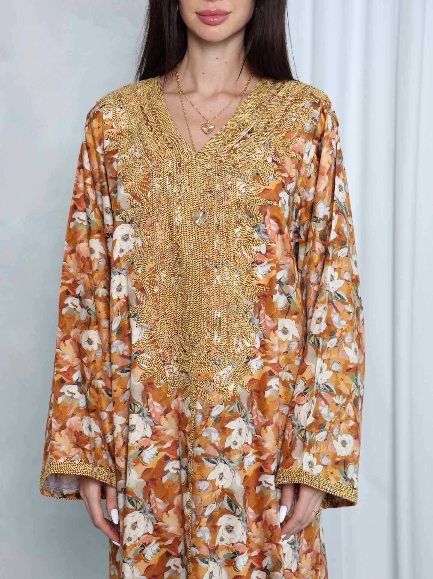 Amber Floral Kaftan