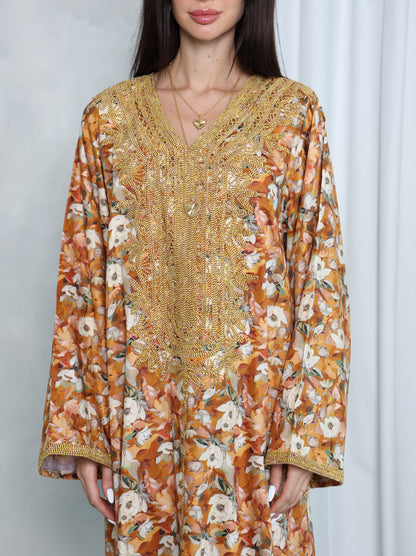 Amber Floral Kaftan