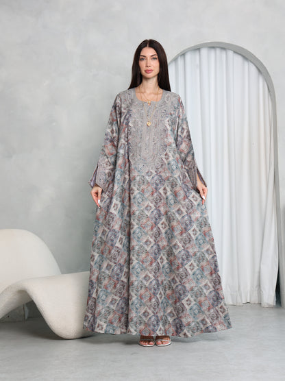 Slate Diamond Kaftan