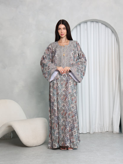 Slate Diamond Kaftan