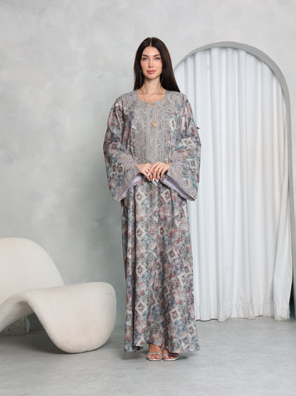 Slate Diamond Kaftan