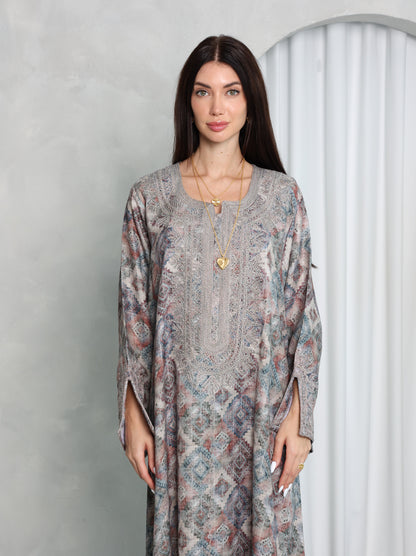 Slate Diamond Kaftan