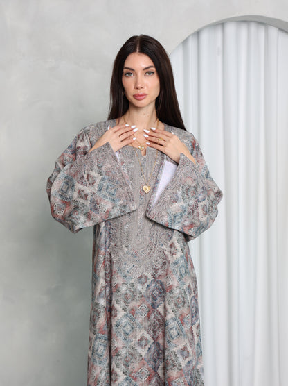 Slate Diamond Kaftan