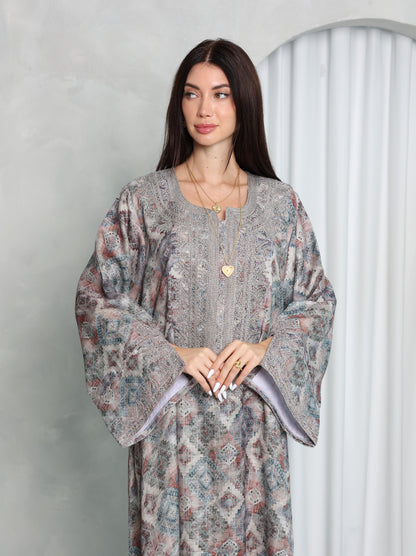 Slate Diamond Kaftan