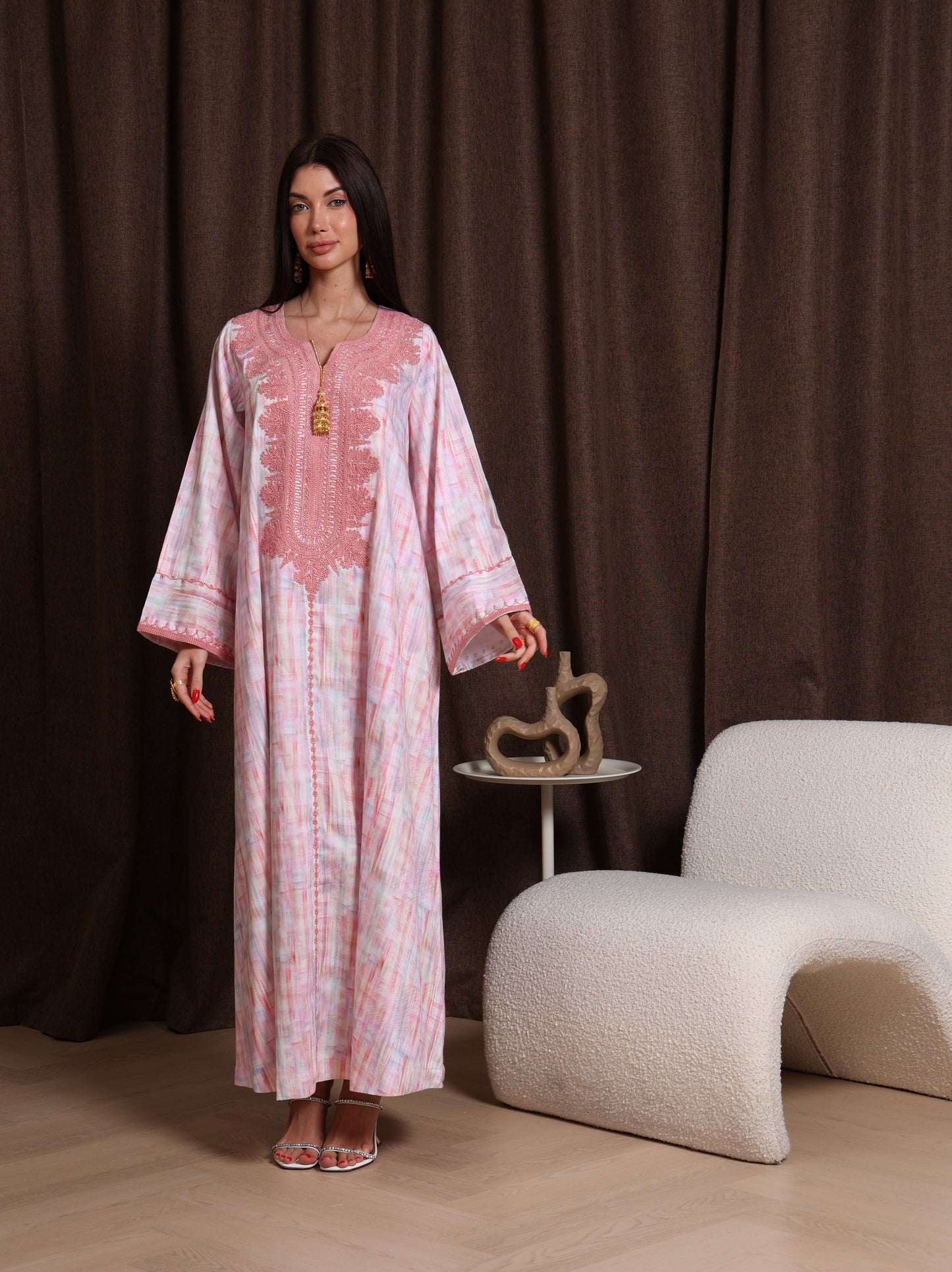 Rose Quartz Kaftan