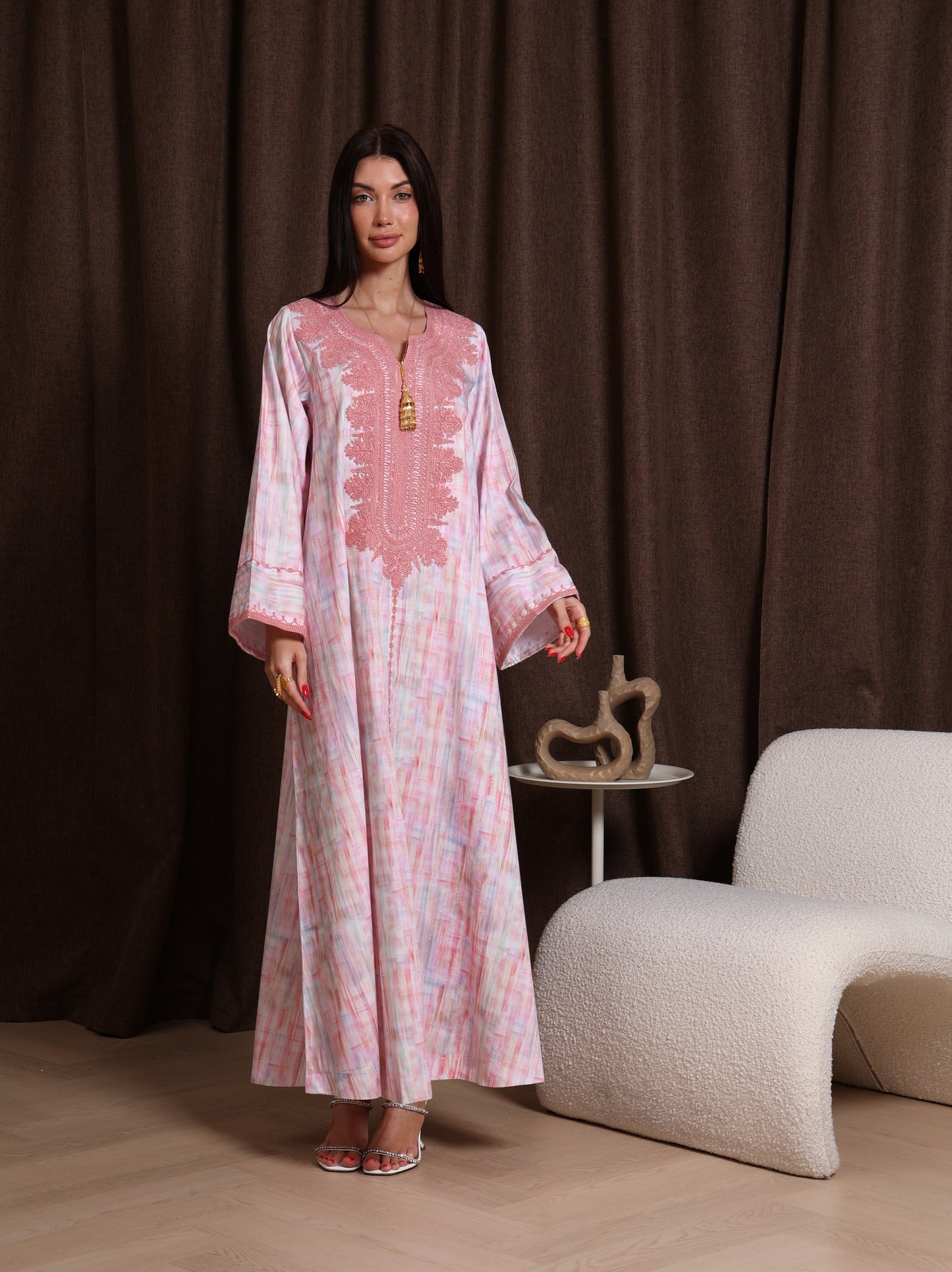 Rose Quartz Kaftan