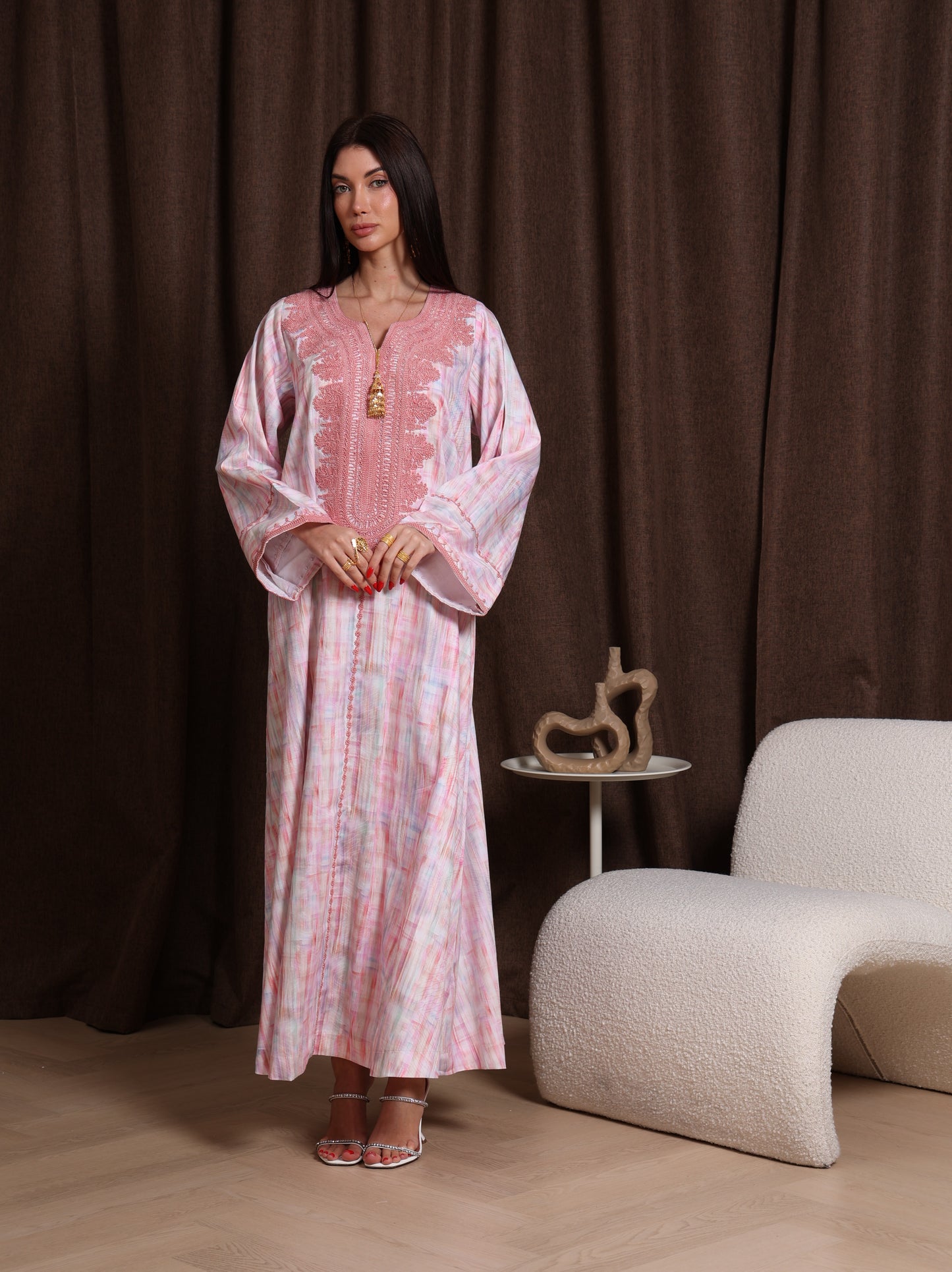 Rose Quartz Kaftan